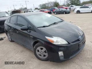 2011 Toyota Prius I with VIN JTDKN3DU4B5305208, listed as a IAAI auction lot 41577276 with 168,473 mi miles. Bid and sale history available at carsss.com. Image 1.