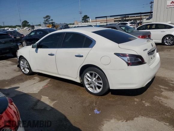 2013 Nissan Maxima SV with VIN 1N4AA5AP9DC831694, listed as a Copart auction lot 52857515 with 131,286 mi miles and Salvage Title. Bid and sale history available at DreamBid. Image 2.