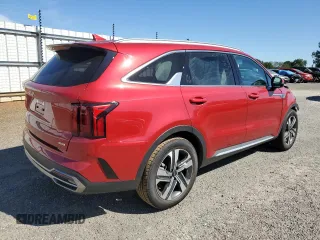 2023 Kia Sorento Hybrid EX with VIN KNDRHDLG7P5224346, listed as a Copart auction lot 75505384 with 15,615 mi miles and Salvage Title. Bid and sale history available at carsss.com. Image 3.