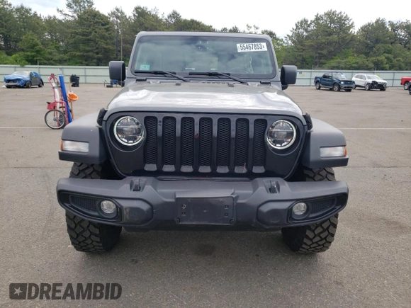 2022 Jeep Wrangler Unlimited Sport S z VIN 1C4HJXDG5NW109364, wystawiony jako Copart lot #55467853 z przebiegiem 34 742 mil mil oraz Szkoda całkowita • Salvage title. Historia ofert i sprzedaży dostępna na DreamBid. Obrazek 5.