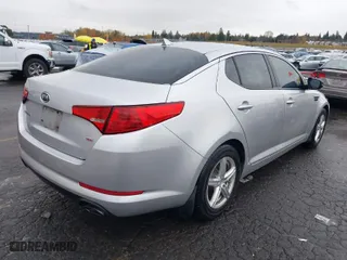 2011 Kia Optima LX with VIN KNAGM4A7XB5169810, listed as a IAAI auction lot 40855136 with 147,541 mi miles. Bid and sale history available at carsss.com. Image 4.