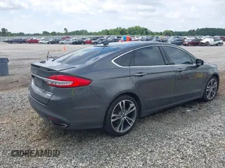 2017 Ford Fusion Titanium with VIN 3FA6P0K98HR363360, listed as a IAAI auction lot 42461432 with 182,807 mi miles and . Bid and sale history available at DreamBid. Image 4.