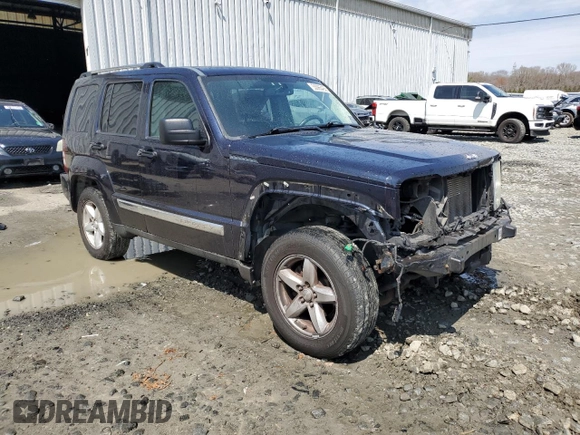 2011 Jeep Liberty Limited 70th Anniversary with VIN 1J4PN5GK0BW569476, listed as a Copart auction lot 53065455 with 138,512 mi miles and Salvage Title. Bid and sale history available at DreamBid. Image 4.