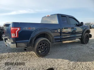 2016 Ford F-150 XLT with VIN 1FTEX1E82GKF60347, listed as a Copart auction lot 47569785 with 159,803 mi miles and Salvage Title. Bid and sale history available at carsss.com. Image 3.