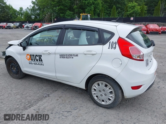 2015 Ford Fiesta S with VIN 3FADP4TJ4FM179759, listed as a IAAI auction lot 42486808 with 91,166 mi miles and . Bid and sale history available at DreamBid. Image 3.