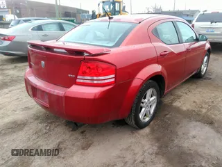 2008 Dodge Avenger SXT with VIN 1B3LC56K28N179796, listed as a IAAI auction lot 41506464 with 130,421 mi miles. Bid and sale history available at carsss.com. Image 4.