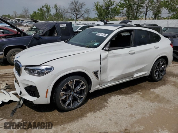 2021 BMW X4 M z VIN 5YMUJ0C01M9F02229, wystawiony jako Copart lot #50816634 z przebiegiem 28 562 mil mil oraz . Historia ofert i sprzedaży dostępna na DreamBid. Obrazek 1.