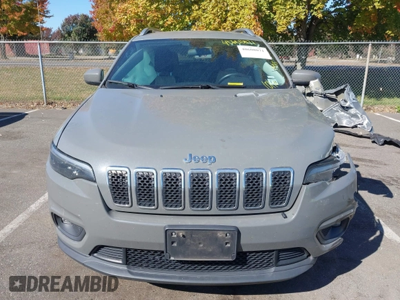 2020 Jeep Cherokee Latitude Plus with VIN 1C4PJLLB1LD628267, listed as a IAAI auction lot 40608071 with 101,491 mi miles. Bid and sale history available at carsss.com. Image 12.