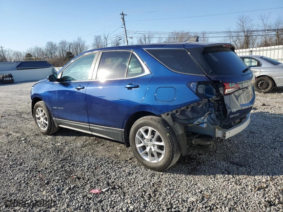 2023 Chevrolet Equinox LT with VIN 3GNAXUEG6PL188279, listed as a Copart auction lot 47239505 with 55,237 mi miles and Salvage Title. Bid and sale history available at carsss.com. Image 2.