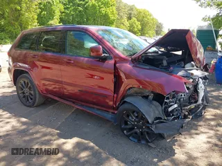 2019 Jeep Grand Cherokee Altitude z VIN 1C4RJFAG7KC834769, wystawiony jako IAAI lot #42308296 z przebiegiem 20 329 mil mil oraz . Historia ofert i sprzedaży dostępna na DreamBid. Obrazek 1.