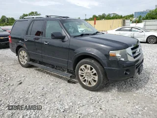 2011 Ford Expedition Limited with VIN 1FMJU2A51BEF16741, listed as a Copart auction lot 58368945 with 221,858 mi miles and Salvage title. Bid and sale history available at DreamBid. Image 4.