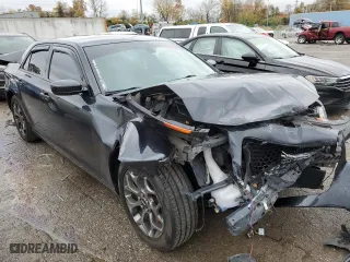 2017 Chrysler 300 with VIN 2C3CCAGG9HH648199, listed as a Copart auction lot 38611044 with 114,186 mi miles and Salvage Title. Bid and sale history available at carsss.com. Image 9.