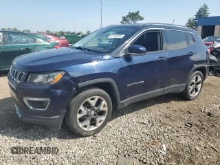 2018 Jeep Compass Limited с VIN 3C4NJCCB1JT411784, выставлен на аукционе Copart как лот 61144255 с пробегом 87 644 миль миль и Чистый • Clean title. История ставок и продаж доступна на DreamBid. Изображение 1.