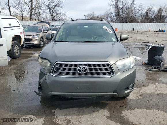 2010 Toyota Highlander Hybrid Limited w/3rd Row with VIN JTEJW3EH2A2038494, listed as a Copart auction lot 46240765 with 270,859 mi miles and Salvage Title. Bid and sale history available at carsss.com. Image 5.