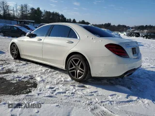2020 Mercedes-Benz S-Class S 450 with VIN W1KUG6EB8LA559889, listed as a Copart auction lot 87282954 with 36,057 mi miles and Salvage Title. Bid and sale history available at carsss.com. Image 2.