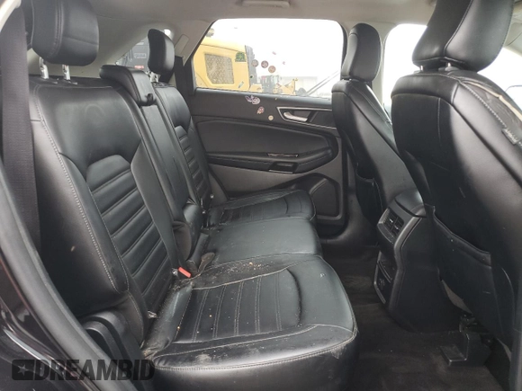 2020 Ford Edge SEL with VIN 2FMPK4J92LBA15448, listed as a Copart auction lot 64000535 with 159,571 mi miles and Salvage title. Bid and sale history available at DreamBid. Image 11.
