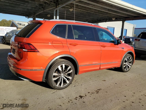 2019 Volkswagen Tiguan SEL Premium with VIN 3VV4B7AX8KM052025, listed as a Copart auction lot 88116565 with 50,770 mi miles and Salvage Title. Bid and sale history available at carsss.com. Image 3.