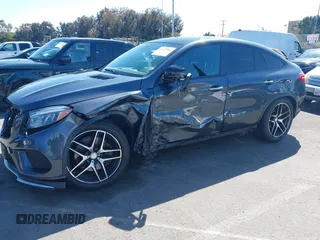 2016 Mercedes-Benz GLE 450 AMG with VIN 4JGED6EB3GA031444, listed as a IAAI auction lot 41945903 with 45,219 mi miles and . Bid and sale history available at DreamBid. Image 19.