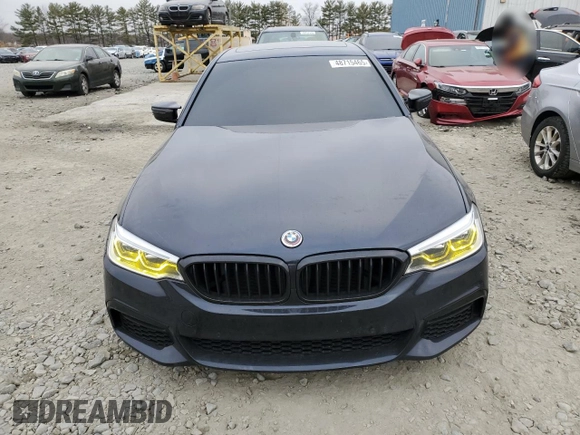 2017 BMW 5 Series 540i with VIN WBAJE5C3XHG917391, listed as a Copart auction lot 48715465 with 70,781 mi miles and Salvage Title. Bid and sale history available at carsss.com. Image 5.