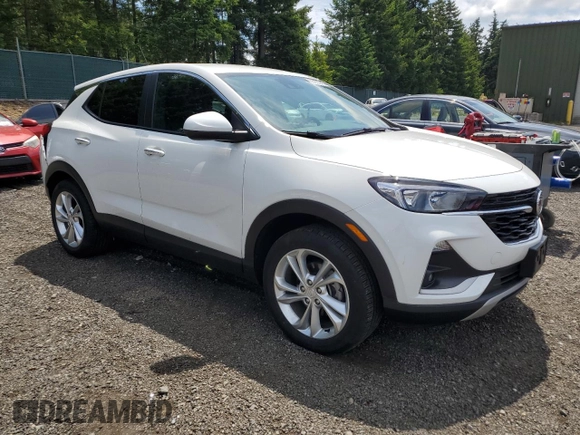 2023 Buick Encore GX Preferred z VIN KL4MMCSL5PB067961, wystawiony jako Copart lot #60265945 z przebiegiem 17 434 mil mil oraz Szkoda całkowita • Salvage title. Historia ofert i sprzedaży dostępna na DreamBid. Obrazek 4.