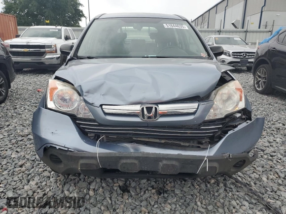 2007 Honda CR-V LX with VIN JHLRE38387C061309, listed as a Copart auction lot 51644635 with 67,618 mi miles and Salvage Title. Bid and sale history available at carsss.com. Image 5.