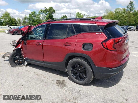 2020 GMC Terrain SLE z VIN 3GKALTEV3LL111607, wystawiony jako Copart lot #56259165 z przebiegiem Nie podano mil oraz Szkoda całkowita • Salvage title. Historia ofert i sprzedaży dostępna na DreamBid. Obrazek 2.