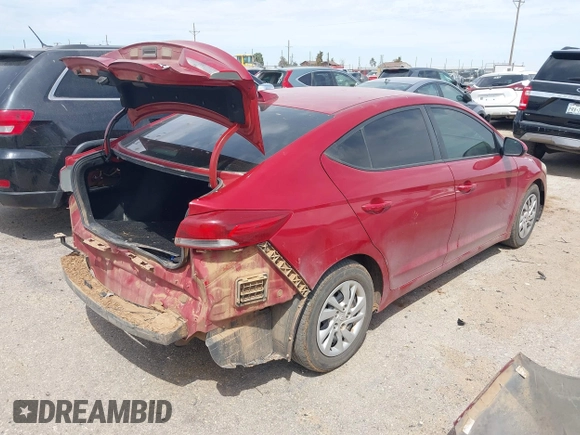2017 Hyundai Elantra SE z VIN KMHD74LF0HU161274, wystawiony jako IAAI lot #42055836 z przebiegiem 162 765 mil mil oraz . Historia ofert i sprzedaży dostępna na DreamBid. Obrazek 4.