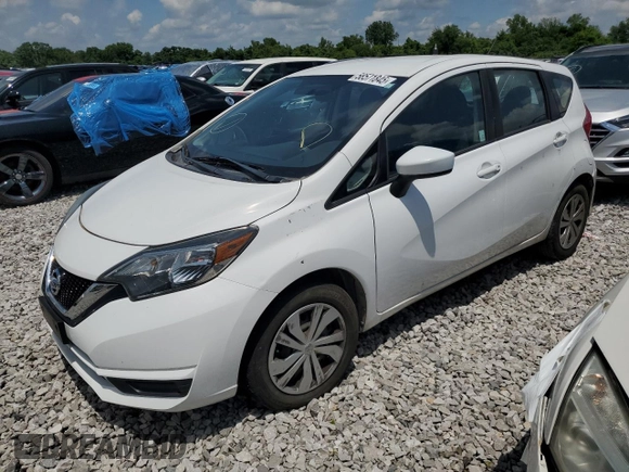 2017 Nissan Note SV z VIN 3N1CE2CP2HL356101, wystawiony jako Copart lot #58571845 z przebiegiem 85 444 mil mil oraz Czysty tytuł • Clean title. Historia ofert i sprzedaży dostępna na DreamBid. Obrazek 1.