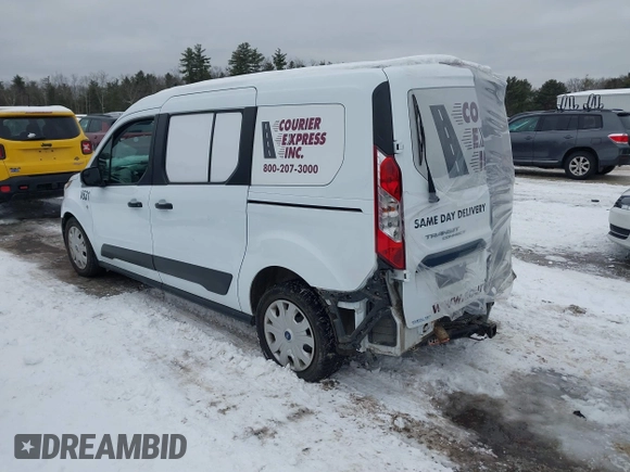 2019 Ford Transit Connect XL z VIN NM0GS9E28K1413849, wystawiony jako IAAI lot #41512620 z przebiegiem 59 847 mil mil oraz . Historia ofert i sprzedaży dostępna na DreamBid. Obrazek 3.