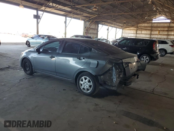 2020 Nissan Versa S with VIN 3N1CN8DV7LL903467, listed as a Copart auction lot 61682215 with 71,340 mi miles and Salvage title. Bid and sale history available at DreamBid. Image 2.