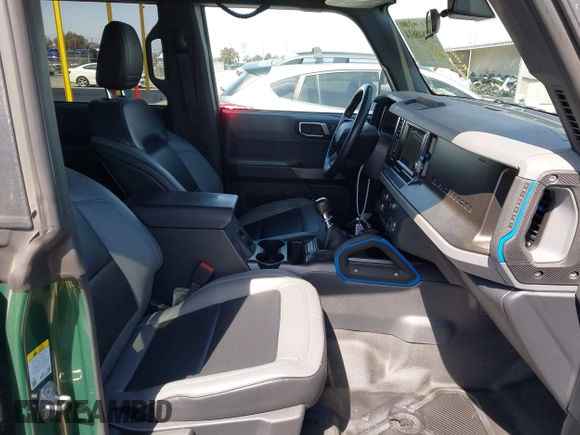 2022 Ford Bronco with VIN 1FMDE5DH2NLB04197, listed as a IAAI auction lot 41848614 with 39,778 mi miles and . Bid and sale history available at DreamBid. Image 5.