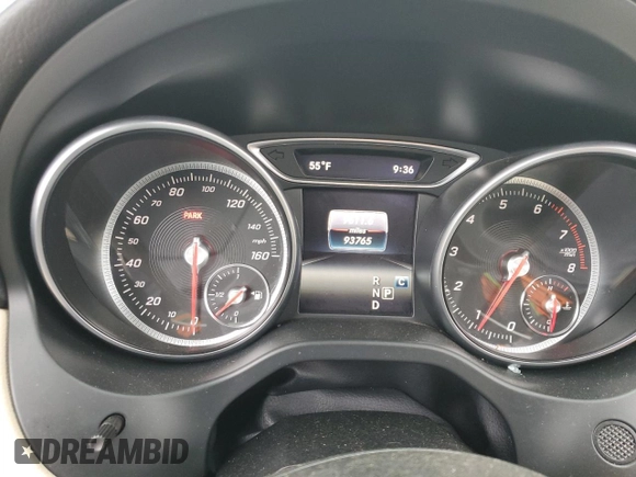 2018 Mercedes-Benz CLA 250 with VIN WDDSJ4EB1JN579906, listed as a Copart auction lot 48003845 with 93,765 mi miles and Salvage Title. Bid and sale history available at DreamBid. Image 9.