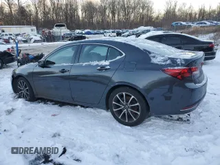 2015 Acura TLX V6 Advance with VIN 19UUB2F76FA012167, listed as a Copart auction lot 86763964 with 176,321 mi miles and Salvage Title. Bid and sale history available at carsss.com. Image 2.