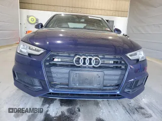 2018 Audi S4 Prestige z VIN WAUC4BF47JA136772, wystawiony jako Copart lot #54249175 z przebiegiem 87 419 mil mil oraz Tytuł czysty. Historia ofert i sprzedaży dostępna na DreamBid. Obrazek 5.
