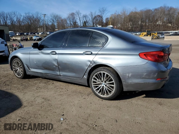 2020 BMW 5 Series 530i xDrive z VIN WBAJR7C01LCD80208, wystawiony jako Copart lot #48381955 z przebiegiem 39 677 mil mil oraz Szkoda całkowita • Salvage title. Historia ofert i sprzedaży dostępna na DreamBid. Obrazek 2.