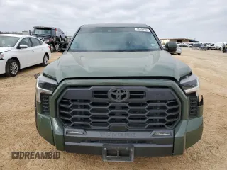 2023 Toyota Tundra 2WD SR5 with VIN 5TFLA5AB6PX022058, listed as a Copart auction lot 45399385 with 43,424 mi miles and Salvage Title. Bid and sale history available at carsss.com. Image 5.