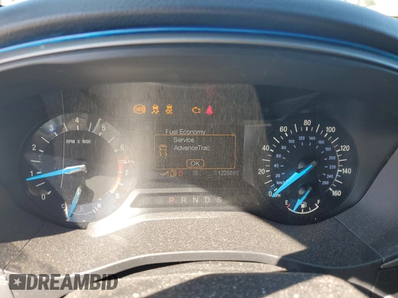 2017 Ford Fusion SE with VIN 3FA6P0HD6HR387426, listed as a Copart auction lot 49745735 with 112,268 mi miles and Salvage Title. Bid and sale history available at carsss.com. Image 9.
