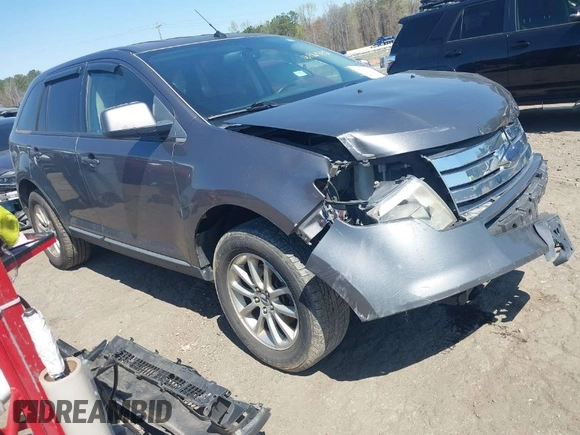 2010 Ford Edge SEL with VIN 2FMDK3JC0ABA36885, listed as a IAAI auction lot 41869192 with 187,549 mi miles. Bid and sale history available at carsss.com. Image 1.