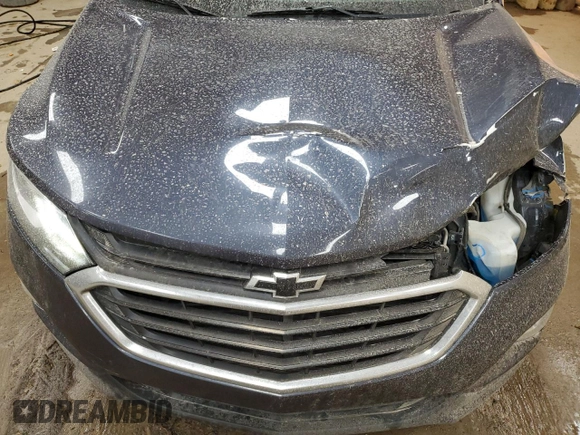 2018 Chevrolet Equinox LT with VIN 3GNAXJEV4JS528717, listed as a Copart auction lot 82422484 with 156,208 mi miles and Salvage Title. Bid and sale history available at carsss.com. Image 12.