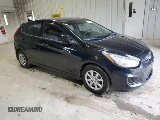 2014 Hyundai Accent GS with VIN KMHCT5AE7EU183520, listed as a Copart auction lot 54299215 with 92,660 mi miles and Salvage title. Bid and sale history available at DreamBid. Image 4.