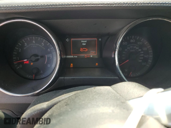 2015 Ford Mustang GT with VIN 1FA6P8CF0F5408780, listed as a Copart auction lot 60315245 with 56,668 mi miles and Salvage title. Bid and sale history available at DreamBid. Image 9.