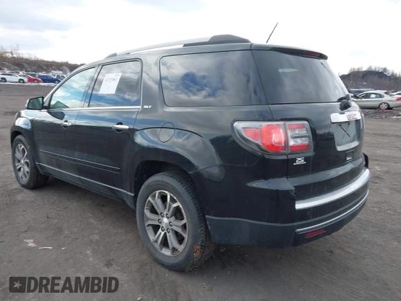 2014 GMC Acadia SLT with VIN 1GKKVSKD8EJ263798, listed as a IAAI auction lot 41333061 with 145,637 mi miles. Bid and sale history available at carsss.com. Image 3.