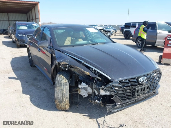 2023 Hyundai Sonata Limited with VIN KMHL34J20PA272303, listed as a IAAI auction lot 41535982 with 12,254 mi miles. Bid and sale history available at carsss.com. Image 6.