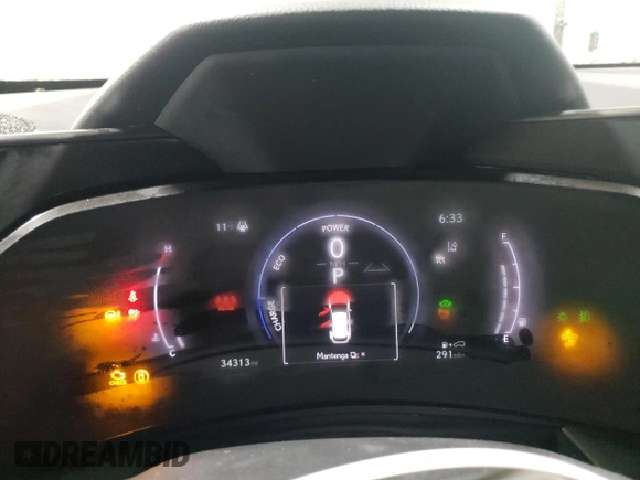2022 Lexus NX 350h Luxury with VIN 2T2HKCEZ1NC006369, listed as a Copart auction lot 45642745 with 34,313 mi miles and Salvage Title. Bid and sale history available at DreamBid. Image 9.