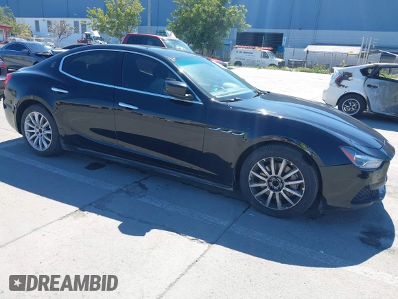 2014 Maserati Ghibli z VIN ZAM57XSA5E1091490, wystawiony jako IAAI lot #41848480 z przebiegiem 129 585 mil mil oraz . Historia ofert i sprzedaży dostępna na DreamBid. Obrazek 1.