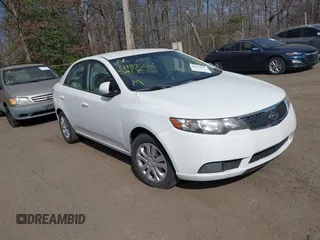 2012 Kia Forte LX with VIN KNAFT4A27C5642714, listed as a IAAI auction lot 41835012 with 1 mi miles. Bid and sale history available at carsss.com. Image 1.