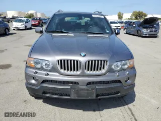2005 BMW X5 4.4i with VIN 5UXFB53505LV13083, listed as a Copart auction lot 54404455 with 69,983 mi miles and Clean Title. Bid and sale history available at carsss.com. Image 5.