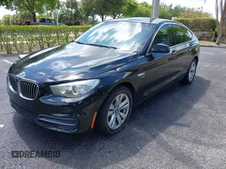 2011 BMW 5 Series GT 535i xDrive with VIN WBASP2C50BC337015, listed as a IAAI auction lot 42209500 with 136,961 mi miles. Bid and sale history available at carsss.com. Image 2.