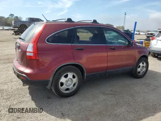 2007 Honda CR-V LX with VIN JHLRE383X7C075891, listed as a Copart auction lot 49651355 with 115,706 mi miles and Salvage Title. Bid and sale history available at carsss.com. Image 3.