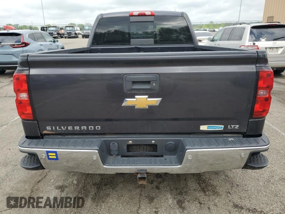 2014 Chevrolet Silverado 1500 LTZ with VIN 1GCVKSEC3EZ280112, listed as a Copart auction lot 55689055 with 126,269 mi miles and Clean Title. Bid and sale history available at DreamBid. Image 6.